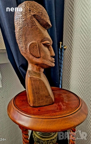 Африканска Фигура Кралски Абанос тежка 3кг.