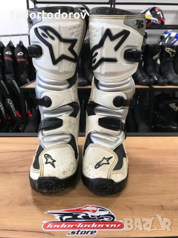 Детски мотокрос ботуши ALPINESTARS TECH6S,номер 37, снимка 4 - Аксесоари и консумативи - 46116935