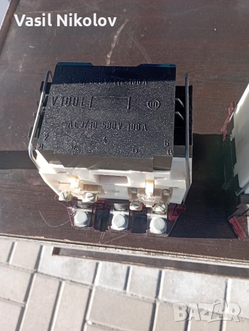 Чешки контактор 100 ампера и 160 ампера , снимка 3 - Други машини и части - 52740061