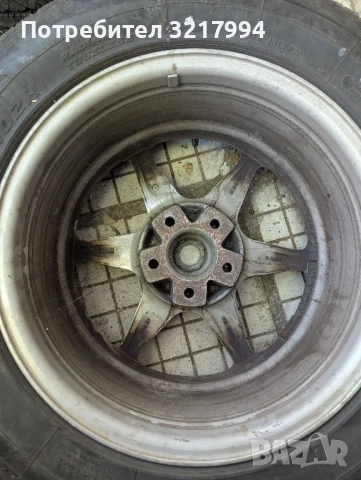 Летни гуми с джанти