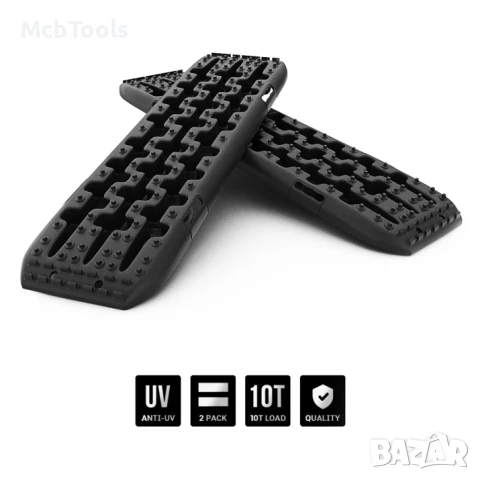 Подложки против буксуване за автомобилни гуми за допълнително сцепление 105x30cm