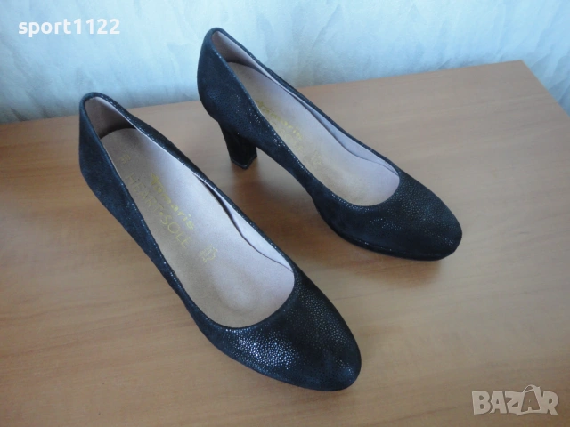N39 Tamaris/нови/естествена кожа/дамски обувки, снимка 5 - Дамски обувки на ток - 53342255