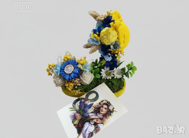 🌼✨ Летяща чаша – магия, която разцъфтява! ✨🌼, снимка 2 - Декорация за дома - 53711284