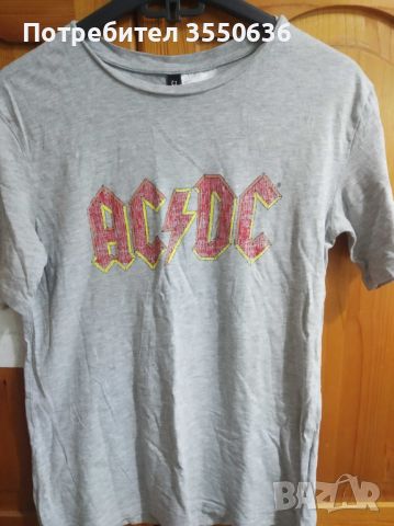 Дамска тениска на ACDC (H&M), снимка 1 - Тениски - 45917820