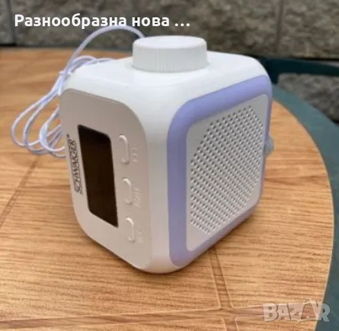 Малко радио с Bluetooth, аларма и осветление, снимка 2 - Други - 49091437