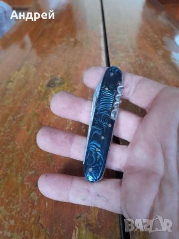 Стар джобен нож,ножче,ножка #155, снимка 2 - Други ценни предмети - 52136511