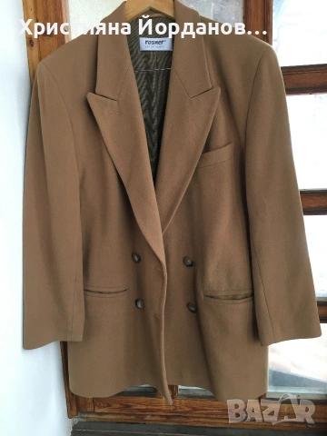 Вълнено палто, тип сако 42(Л/ХЛ), снимка 6 - Палта, манта - 53115436