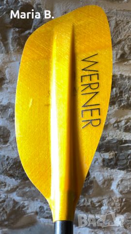 Гребло за Каяк WERNER Sherpa (197cm), снимка 6 - Водни спортове - 45396637