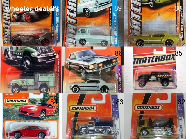 Метални колички Мачбокс Matchbox от различни години в мащаб 1:64 Част1, снимка 3 - Колекции - 22020827