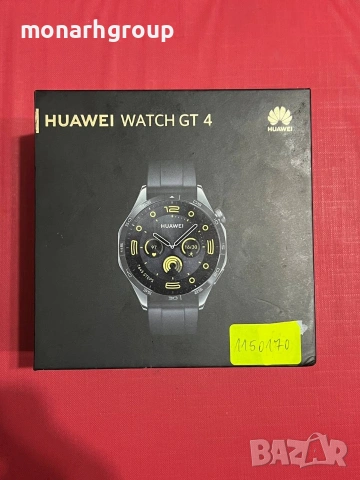 Смарт часовник Huawei watch gt4 46mm /pnx-b19/с кутия и зарядно, снимка 6 - Мъжки - 54297273
