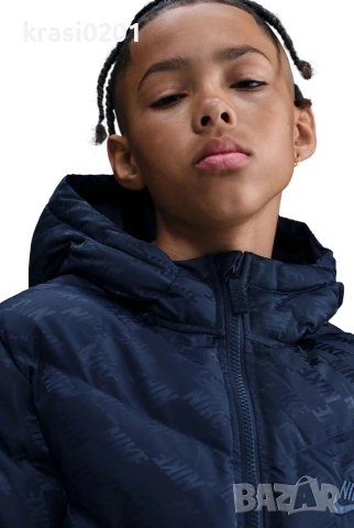 Оригинално яке на Найк/Nike! 159/170см., водоустойчиво, снимка 2 - Детски якета и елеци - 52209884