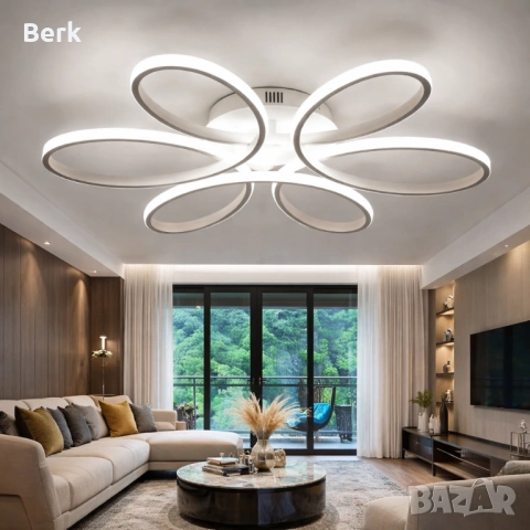 LED полилей за хол – 65W, бял