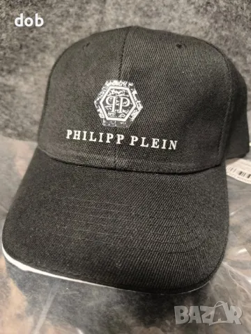  Нова шапка с козирка Philipp Plein тип бейзболна, снимка 3 - Шапки - 48614243