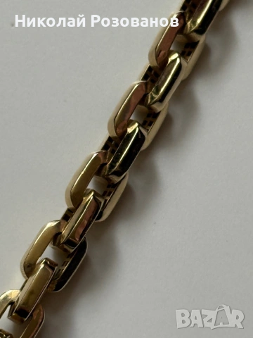 Мъжка златна гривна НОВА, снимка 5 - Гривни - 54192872