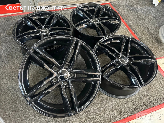 Джанти 17 Цола 5х112 Audi A4 A5 A6 Skoda VW Passat Tiguan Golf Touaran Caddy Skoda , снимка 2 - Гуми и джанти - 53637022