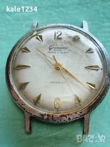 Швейцарски часовник Geneva SPORT. Vintage watch. Swiss made. Механичен. Мъжки , снимка 14 - Мъжки - 48100590