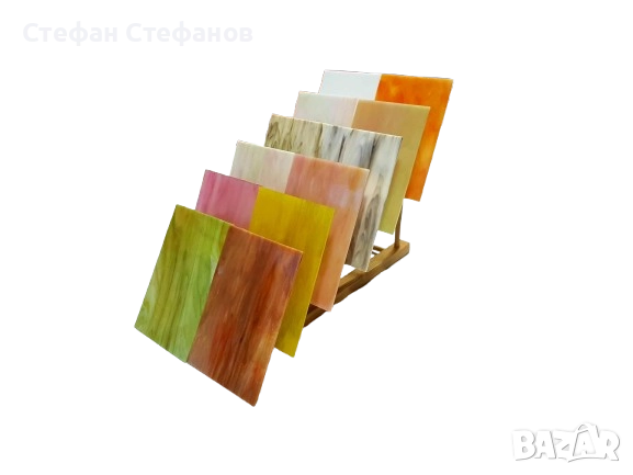 Комплекти от цветно художествено стъкло, снимка 2 - Декорация за дома - 52565307