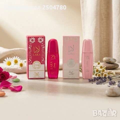 Комплект Lara Duo: Lara Eau de Parfum & Lara Candy – Дамски парфюми с ориенталска сладост, жасмин и , снимка 2 - Дамски парфюми - 53948353