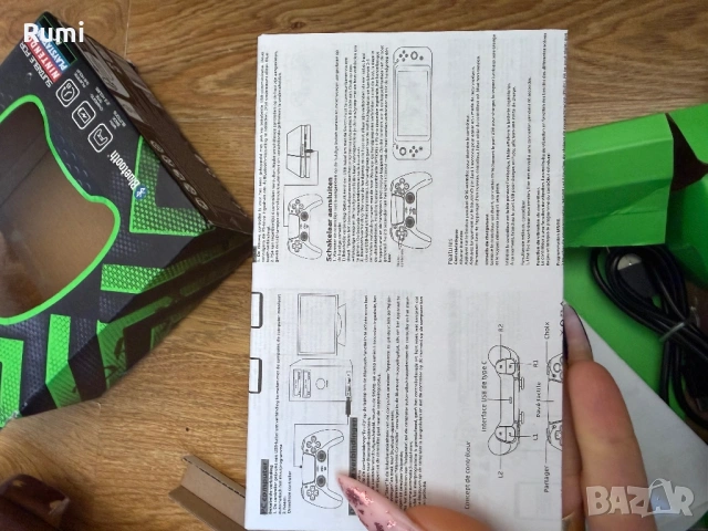 Чисто нов джойстик Battletron PS4 Controller Broken !, снимка 6 - PlayStation конзоли - 52306523