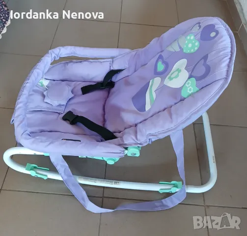 БЕБЕШКИ ШЕЗЛОНГ , снимка 3 - Детски люлки - 49713507