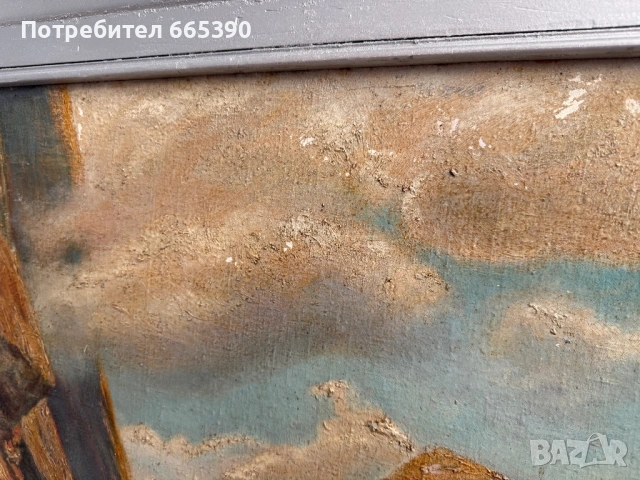 Красива немска картина, снимка 7 - Други ценни предмети - 53491971