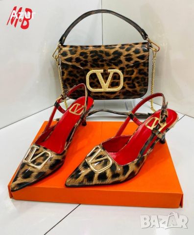 обувки на ток и чанта , снимка 3 - Дамски обувки на ток - 45885416