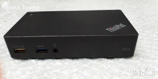 Докинг станция Lenovo Thinkpad USB 3.0 pro dock, снимка 2 - Лаптоп аксесоари - 47127491