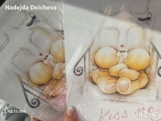 Миришещи листчета/комплекти за писма., снимка 6 - Други - 53666474