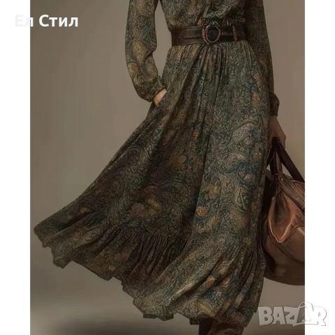 💕Дамска дълга рокля., снимка 4 - Рокли - 53560284