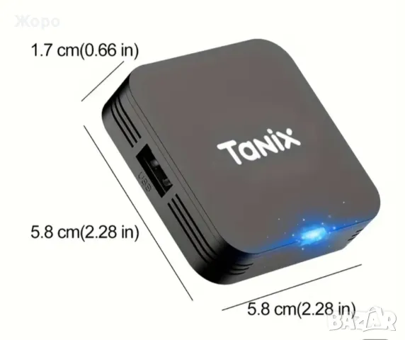 Мини ТВ-Бокс Allwinner H313 с четириядрен процесор, Android 10 2GB RAM/8GBEMMC, снимка 2 - Приемници и антени - 50092069