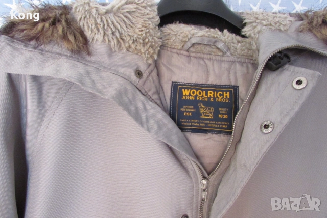 мъжка класическа парка Canada Goose зимно пухено яке Woolrich САЩ Канадска гъска USA пухенка, снимка 6 - Якета - 52632339