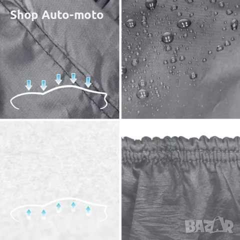 Покривало за автомобил Automat, Водоустойчиво, XL, XXL, 3XL и 4XLзмер, снимка 3 - Аксесоари и консумативи - 50413741