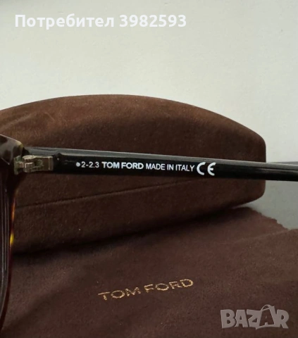 Оригинални слънчеви очила TOM FORD Priscila TF342 56F, снимка 5 - Слънчеви и диоптрични очила - 54202689