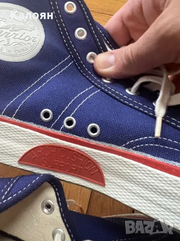 Винтидж кецове от 80-те нови, 43 номер. Carefree vintage sneakers 1980s, снимка 5 - Кецове - 51177666