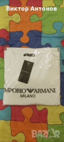 Тениска Emporio Armani, снимка 1 - Тениски - 45592944