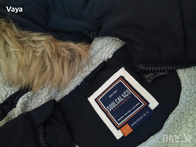 Топло зимно яке, за 11-12 години, снимка 7 - Детски якета и елеци - 51696658