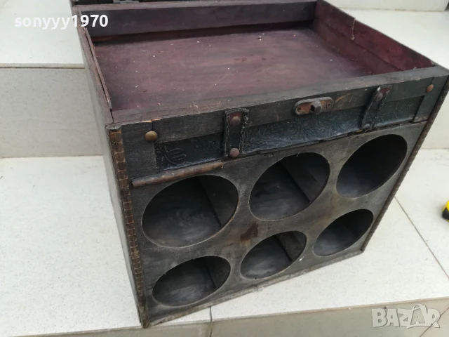 АНТИКА,КУТИЯ,САНДЪК С МЯСТО ЗА ВИНО 0206252001LCHERY, снимка 11 - Антикварни и старинни предмети - 50525206