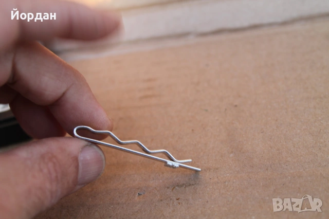 Сребърна щипка за вратовръзка 0,925, снимка 4 - Колиета, медальони, синджири - 53275056