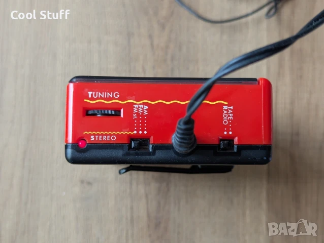 Уокмен Philips D6648 AM-FM STEREO RADIO CASSETTE PLAYER, снимка 4 - Радиокасетофони, транзистори - 50856543