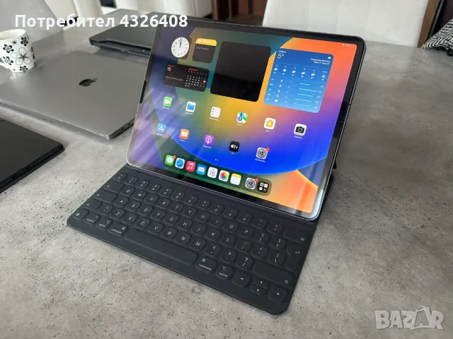 Ipad Pro 12.9” 3rd gen 2019 Cellular + Apple Smart Folio, снимка 2 - Таблети - 48356303