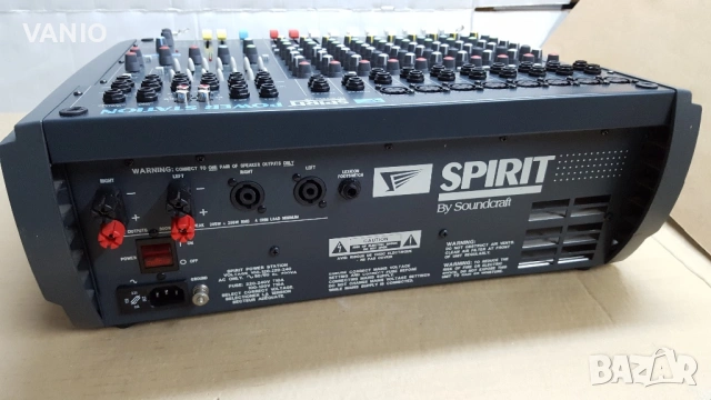 Power Mixer Spirit Soundcraft 2x300 Watt Ефект Lexicon Цена в Евро, снимка 2 - Други - 54010764