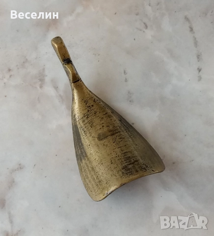 Красива стара обувалка от месинг, снимка 7 - Други - 51712209