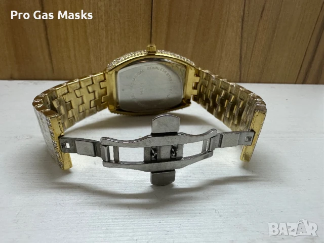 Часовник Franck Muller Lux Gold Quartz Само за 200 лв Ново с дървена кутия, снимка 6 - Мъжки - 50776481