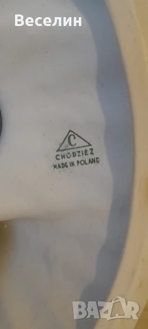 Порцеланов свещик CHODZIEZ POLAND Намаление , снимка 10 - Колекции - 51100626