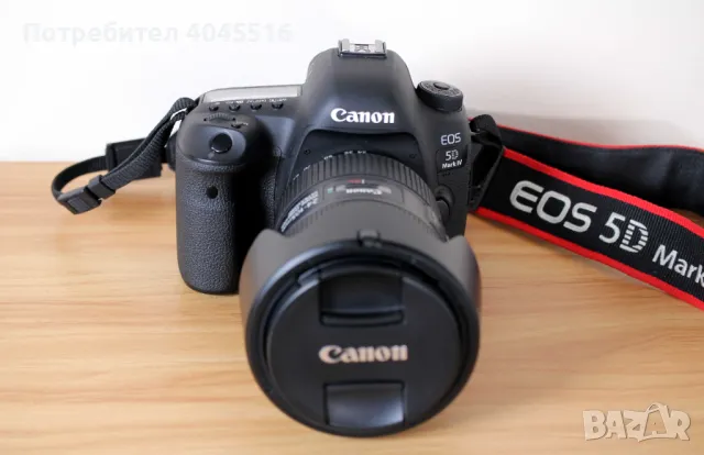 Canon EOS 5D Mark IV, снимка 2 - Фотоапарати - 48042099