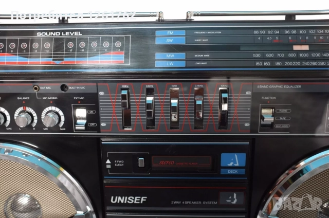 Unisef SZ-5000SL (Crown SZ-5100), снимка 4 - Радиокасетофони, транзистори - 51938643