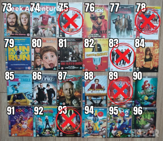 Комедия Филми DVD's - Оригинални Дискове ДВД на Английски Език - 5 лв/бр, снимка 5 - Комедии - 47015749