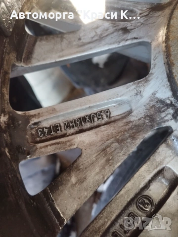 железни джанти за Дачия Дъстър 5х114.3 ет50 16с 215 65 2015г с гуми 7мм грайфер, снимка 6 - Части - 53697462