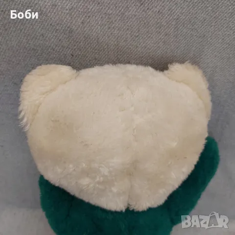Стара Българска Рядка Соц Голяма Играчка Плюшено Мече 40см, снимка 4 - Колекции - 49892968