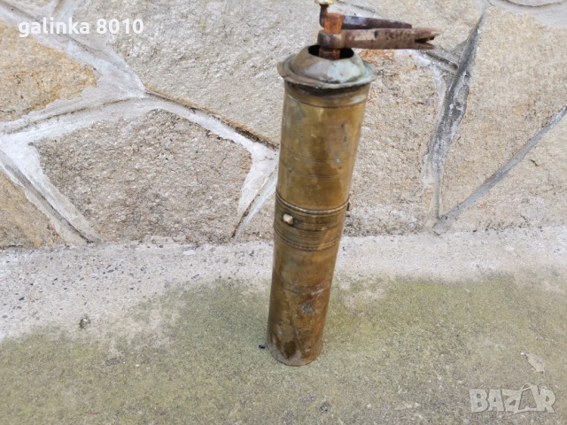 Стара бронзова мелница, снимка 3 - Антикварни и старинни предмети - 53845086